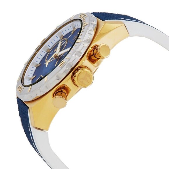 NWT Authentic Technomarine Reef Chronograph Quartz Blue Dial Men's Watch - Picture 2 of 3